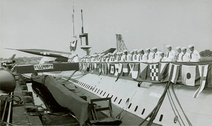 Growler's commissioning - 30 August 1958