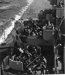 USS Missouri Zero Kamikaze